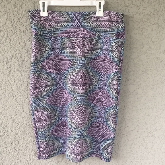 LuLaRoe Dresses & Skirts - Lularoe Purple Printed Cassie Skirt